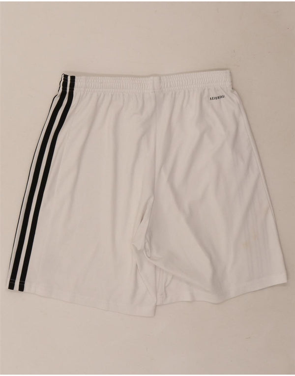 Adidas Aeroready Sportsshorts til mænd Medium White Polyester