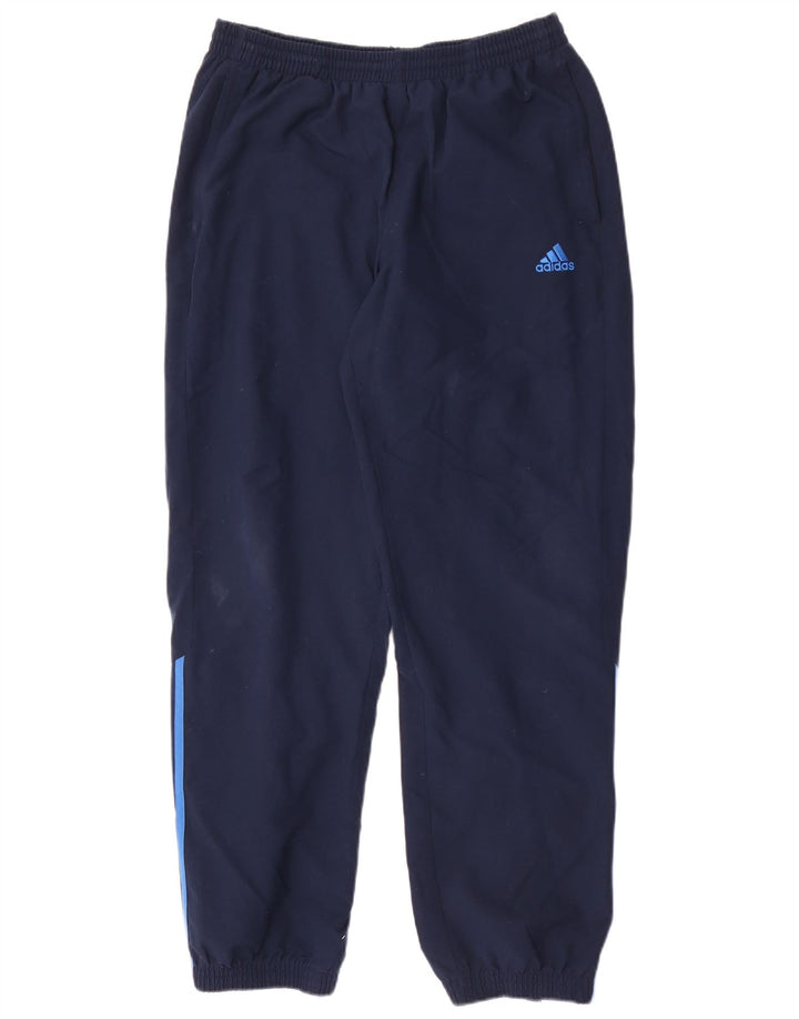 Adidas Herre træningsdragt Bukser Joggers Large Navy Blue Polyester