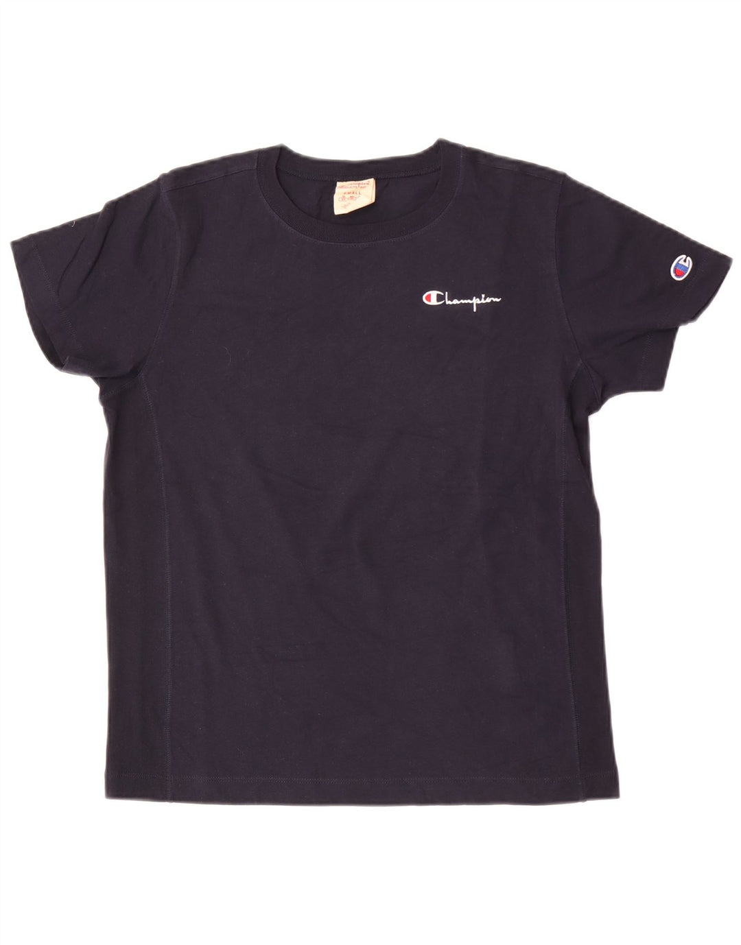 Champion herre T-shirt top lille marineblå bomuld