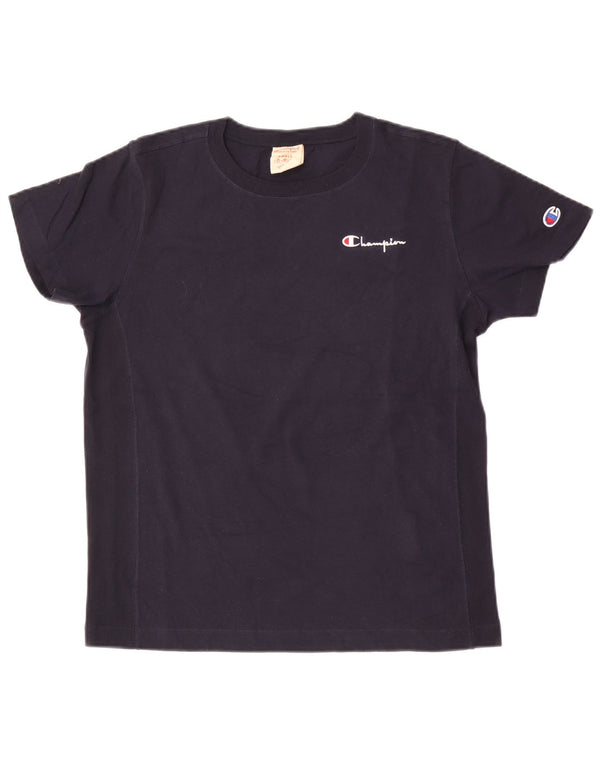 Champion herre T-shirt top lille marineblå bomuld