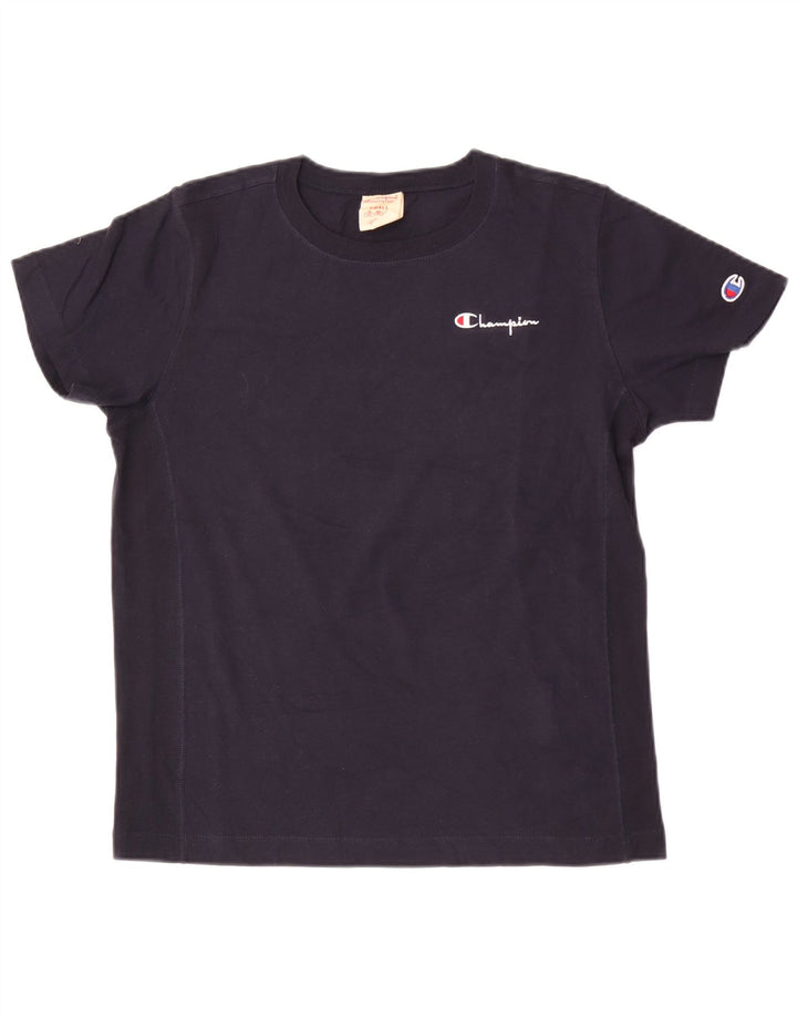 Champion herre T-shirt top lille marineblå bomuld