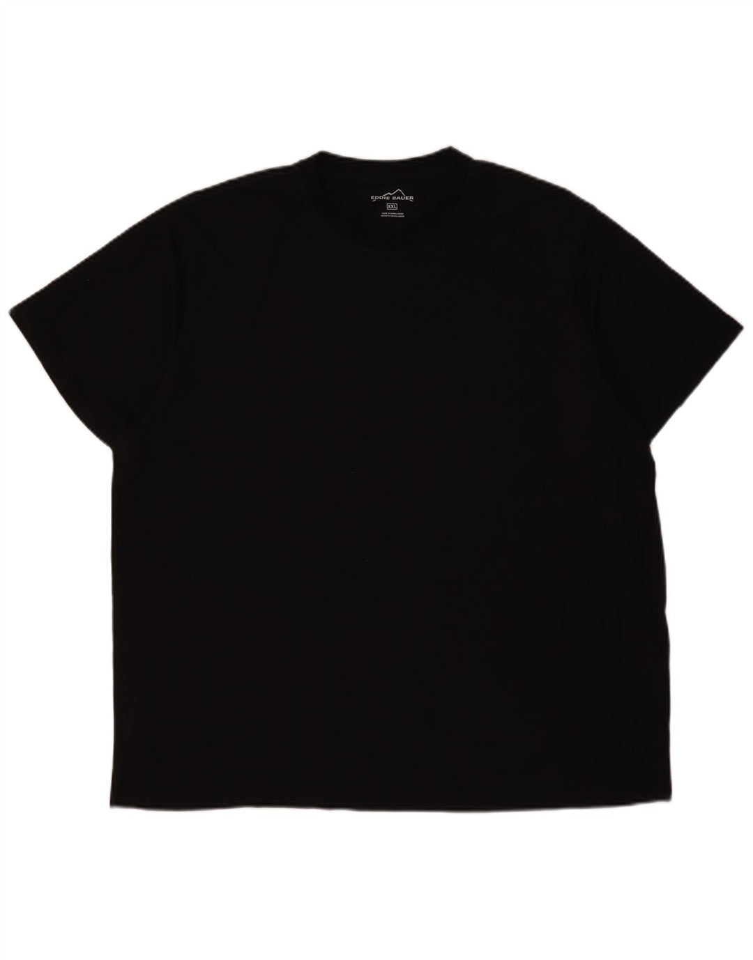 Eddie Bauer Herre T-Shirt Top 2XL Sort Bomuld