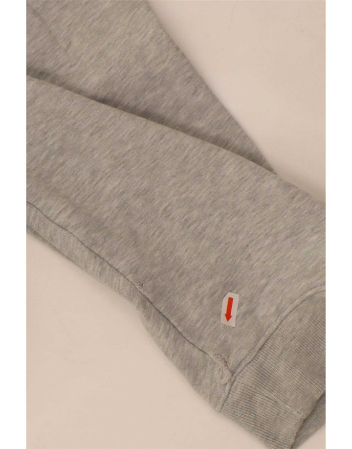 Lacoste Herre Sweatshirt Jumper Størrelse 8 3XL Grå Flecked Bomuld
