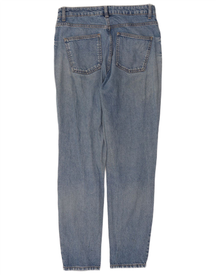 Topshop Dame tilspidsede jeans W30 L32 Blå Bomuld