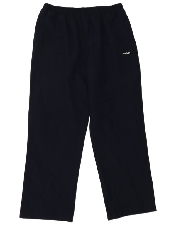 Reebok Womens træningsdragt Bukser UK 16 Large Navy Blue Polyester
