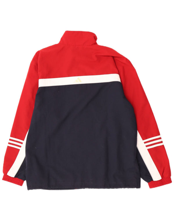Adidas Træningsdragt til mænd Topjakke UK 40/42 Medium Flerfarvet Colourblock
