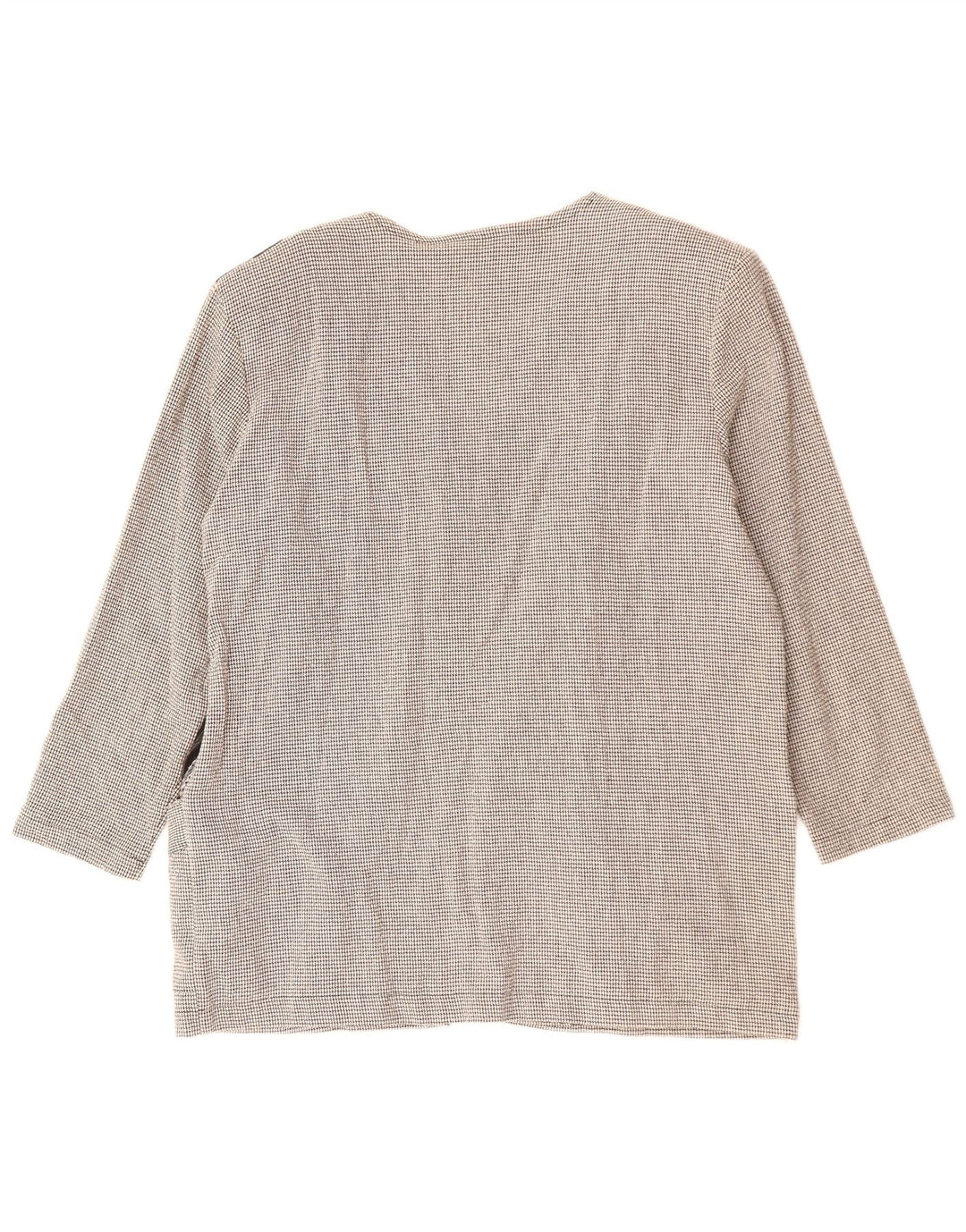 Vintage Dame Oversized Blazer Jacket UK 16 Large Grey Colourblock