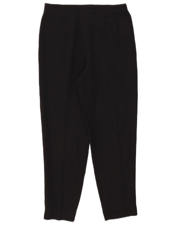 Marks & Spencer Damebukser med høj talje jakkesæt UK 16 Large W30 L27 Sort