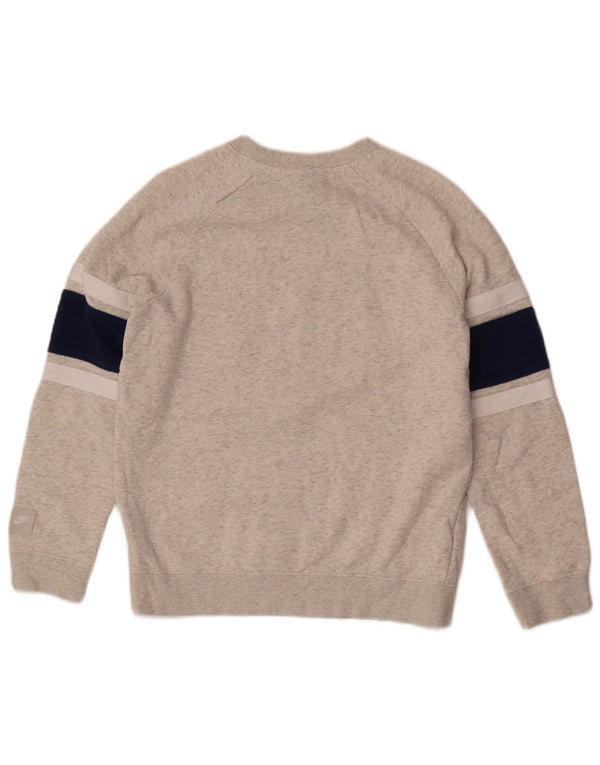 Nike Boys Graphic Sweatshirt Jumper 12-13 år Stor grå farveblok