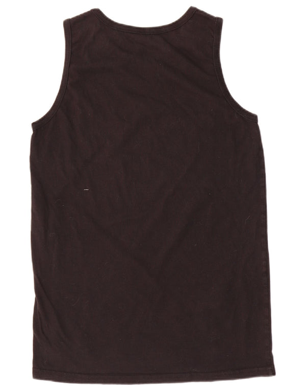 Quiksilver Herre Grafisk Vest Top XL Sort Bomuld