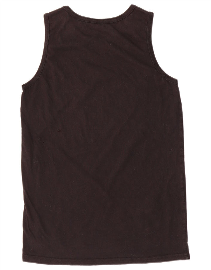 Quiksilver Herre Grafisk Vest Top XL Sort Bomuld