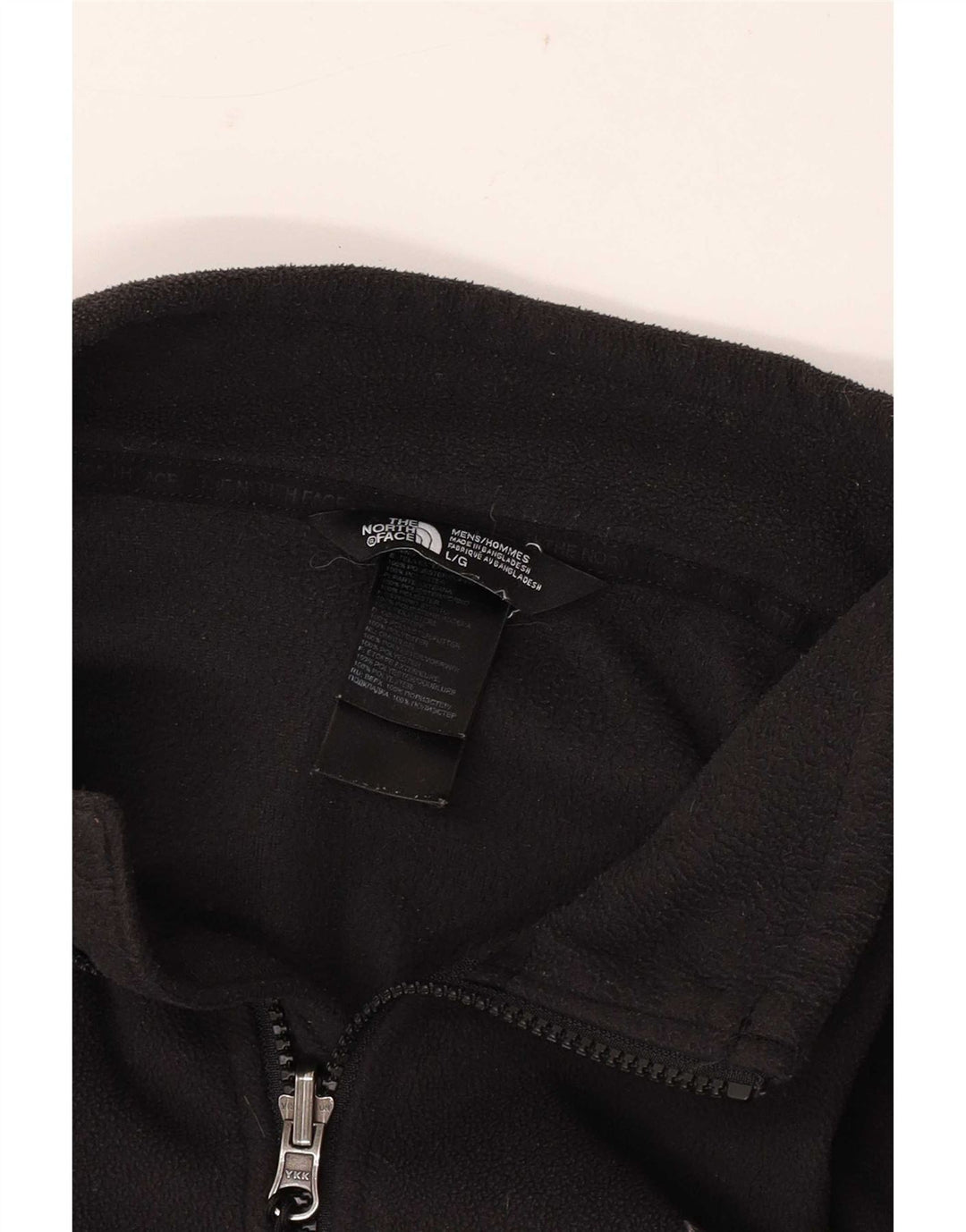 The North Face Herre Fleecejakke UK 40 Stor Sort Polyester