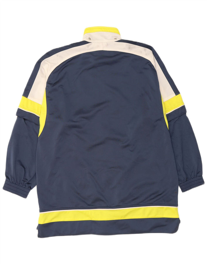 Diadora Herre grafisk træningsdragt Topjakke UK 38 Medium Navy Blue