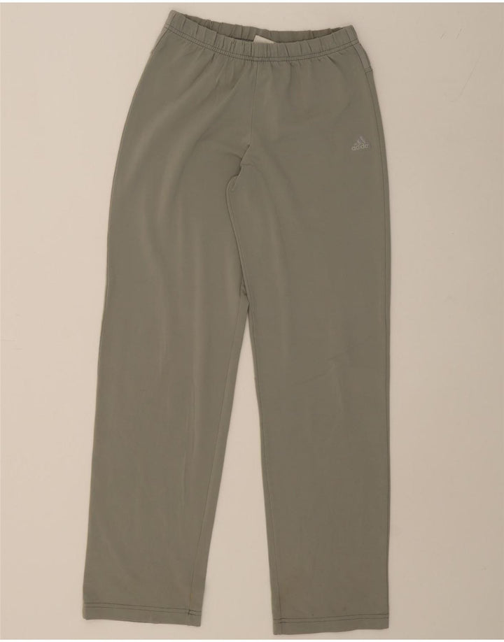 ADIDAS Womens Tracksuit Trousers UK 12 Medium Grey Polyamide Vintage Adidas and Second-Hand Adidas from Messina Hembry 