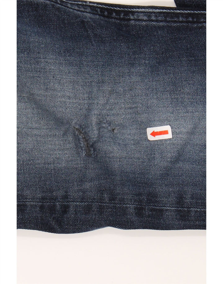CALVIN KLEIN Slim Jeans til mænd W33 L32 Marineblå Bomuld