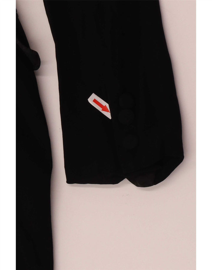Ralph Lauren Dame Overfrakke US 8 Medium Sort Viscose