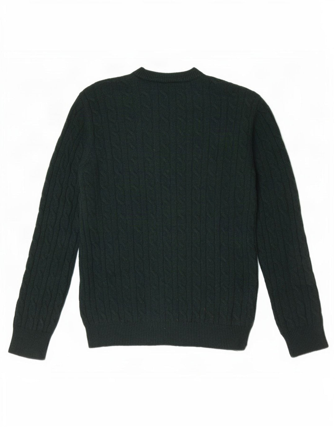 Jack Wills Herre Crew Neck Jumper Sweater Medium Green Merino Wool