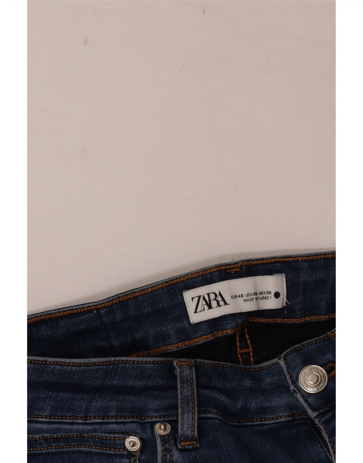 Zara Dame Skinny Jeans EU 40 Medium W30 L26 Blå