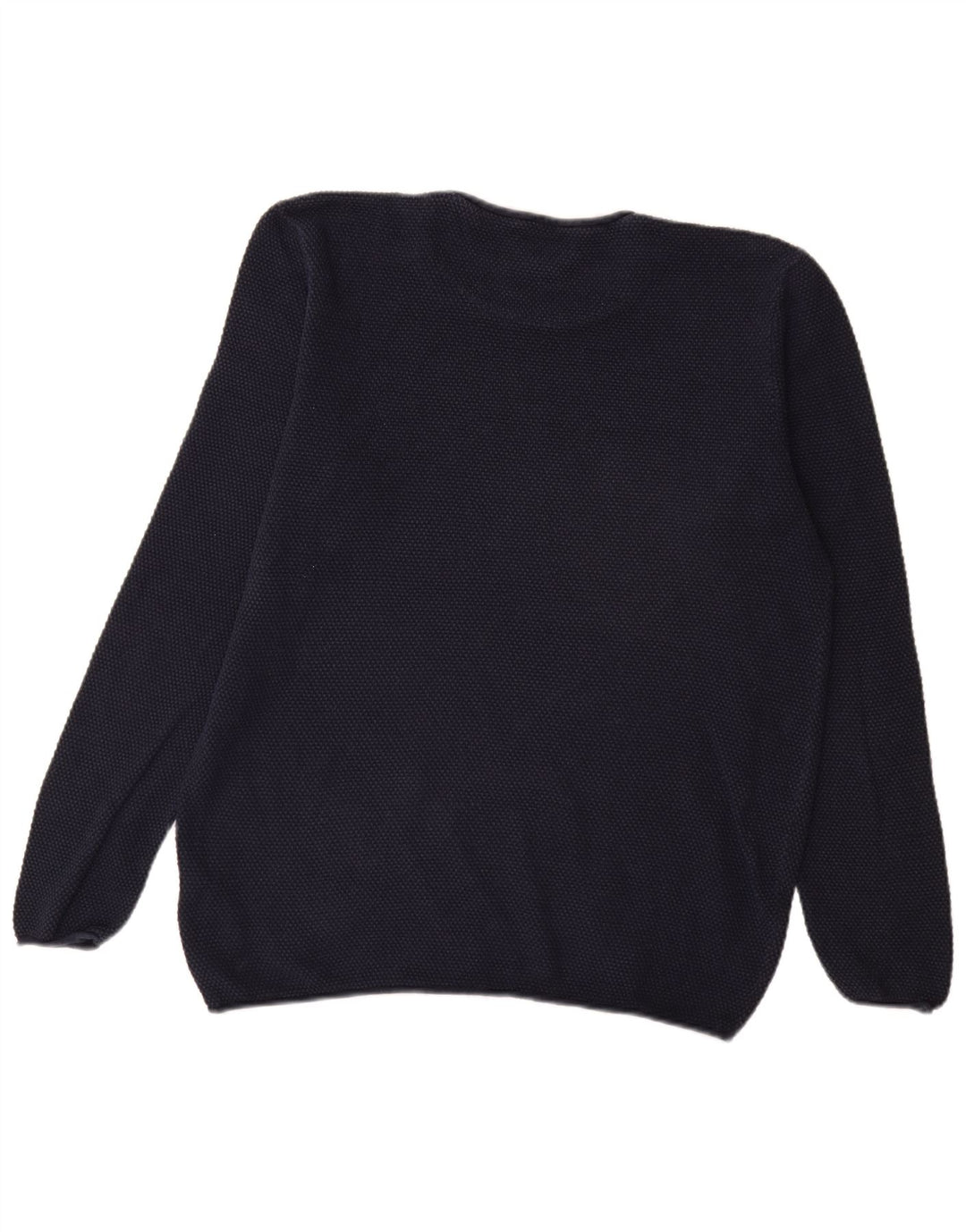 Guess Herre rund hals sweater stor marineblå bomuld