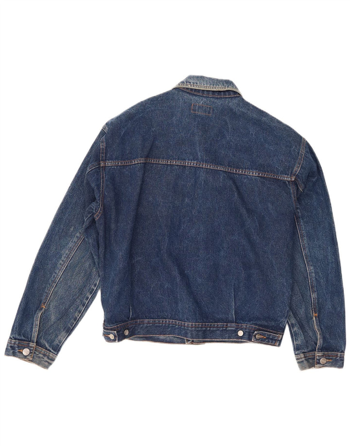 Holiday Herre Regular Fit denimjakke UK 38 Medium Blue Cotton