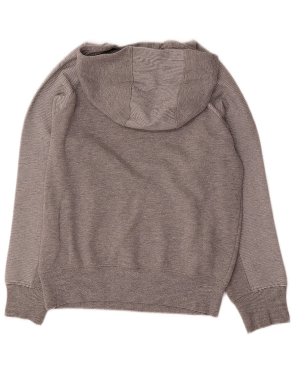 CONVERSE Grafisk hættetrøje til drenge 10-11 år Medium Grey Colourblock