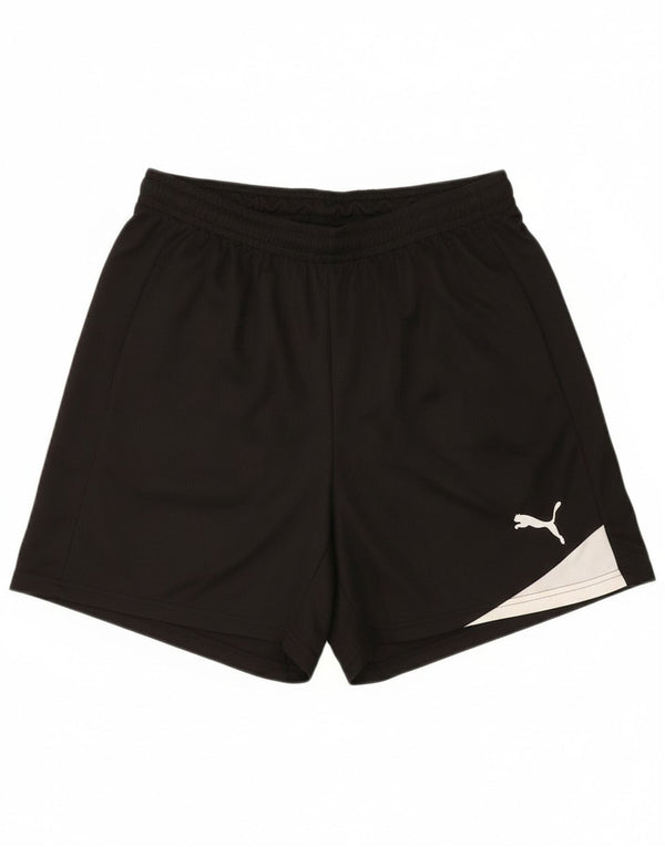Puma Mens Sport Shorts Large  Black Colourblock Polyester