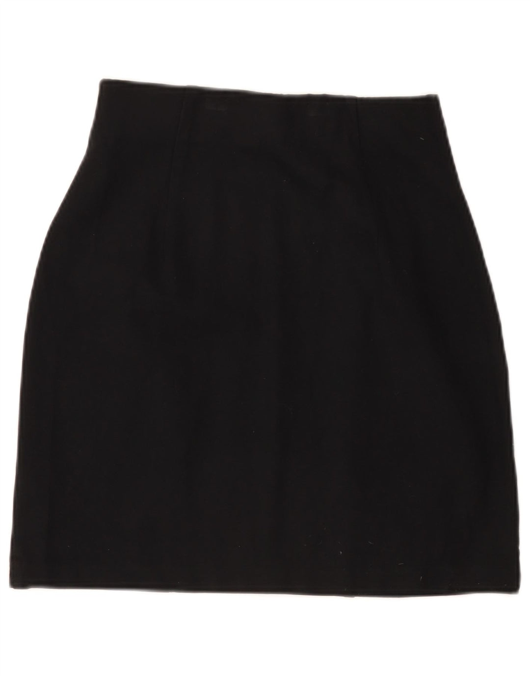 Marks & Spencer A-line nederdel til kvinder UK 10 Small W27 Black Viscose
