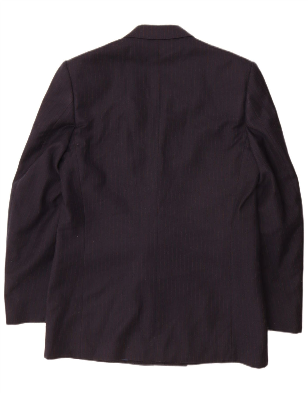 Vesmoda Herre Double Breasted Blazer Jacket UK 38 Medium Navy Blue Pinstripe