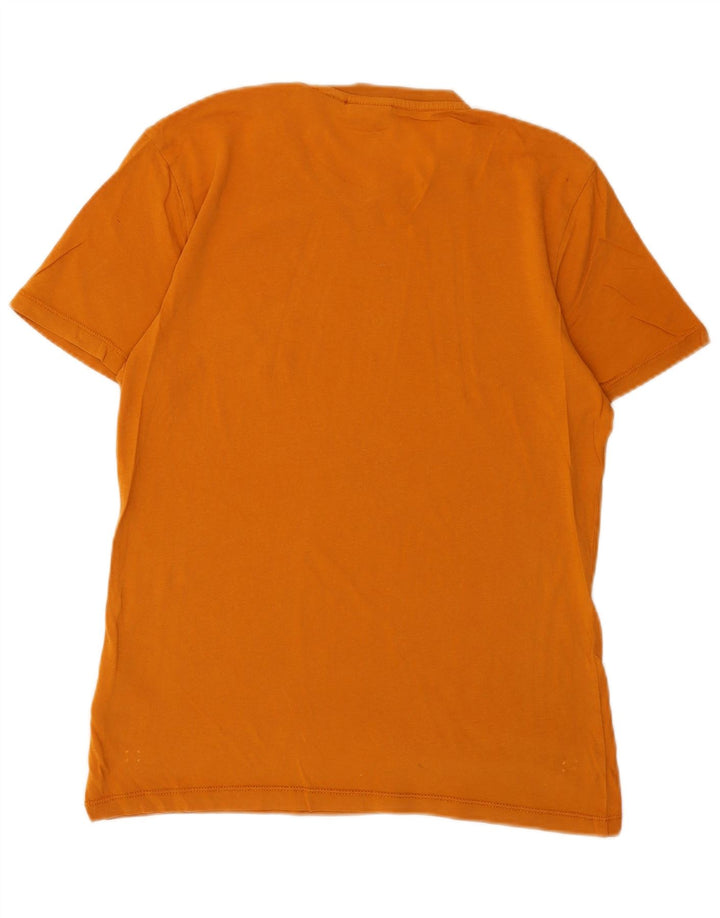 Napapijri Herre grafisk T-shirt top lille orange bomuld