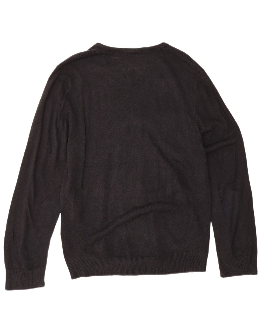 Marks & Spencer Herre Blue Harbor V-hals sweater Large Navy Blue