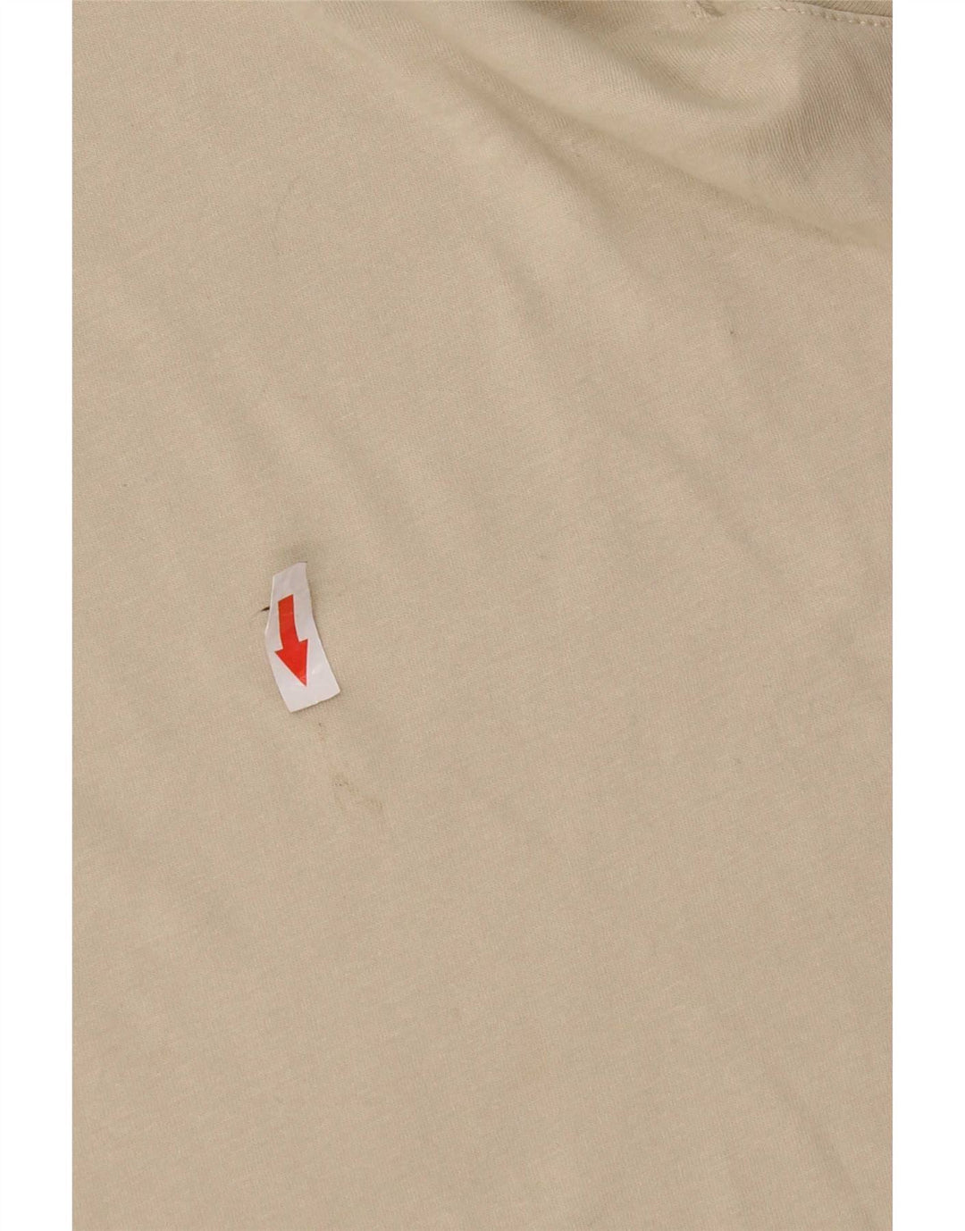 Ted Baker Dame T-Shirt Top Størrelse 4 Stor Beige Bomuld