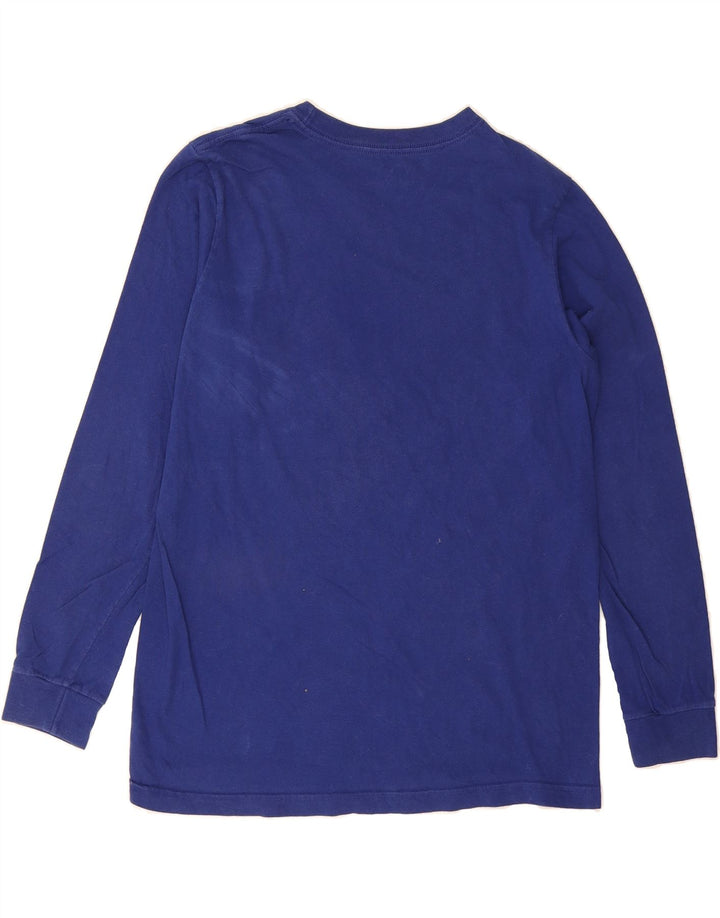 NIKE Womens Graphic Top Long Sleeve UK 18 XL Blue Cotton Vintage Nike and Second-Hand Nike from Messina Hembry 