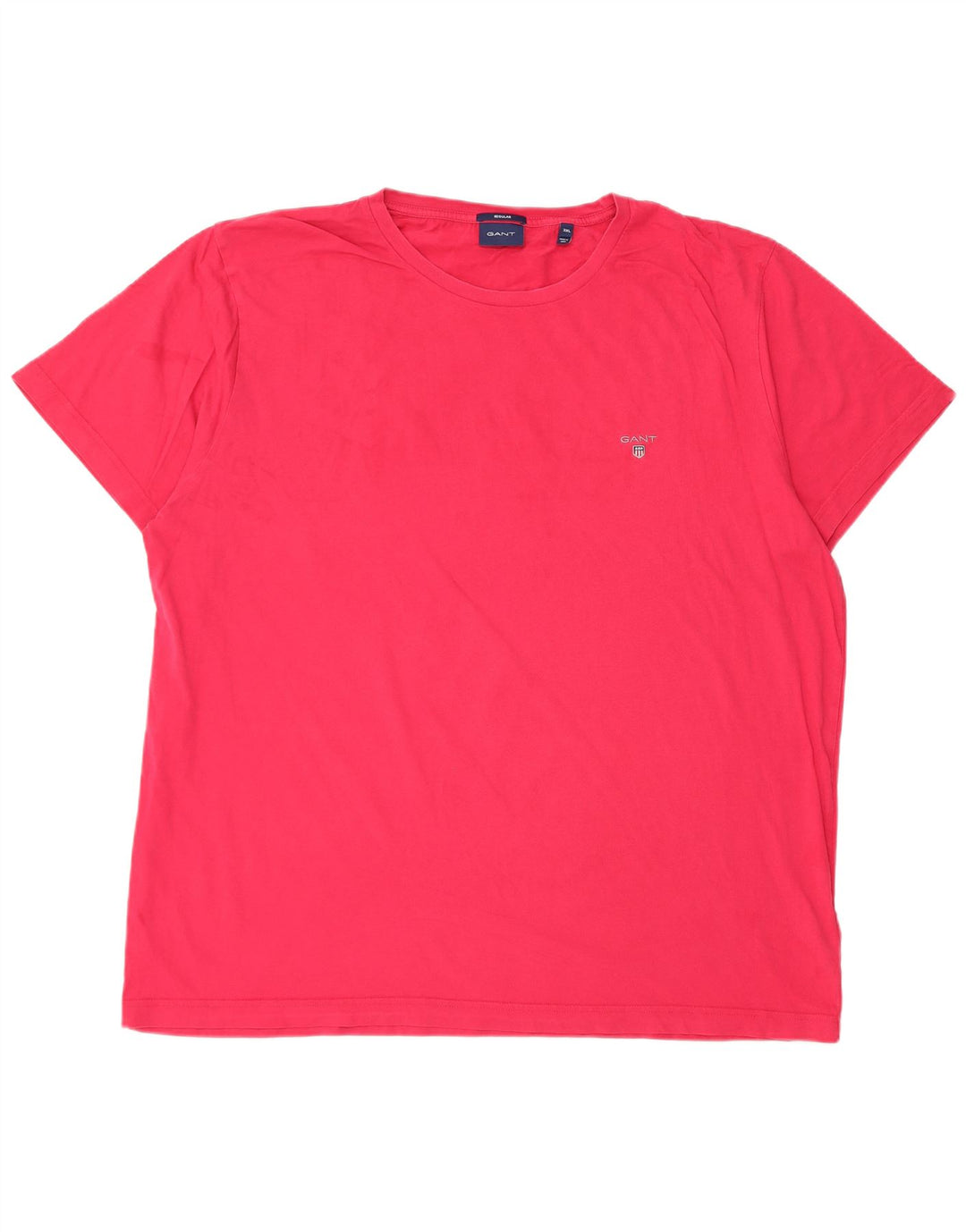 Gant Regular T-Shirt Top 3XL Pink Bomuld