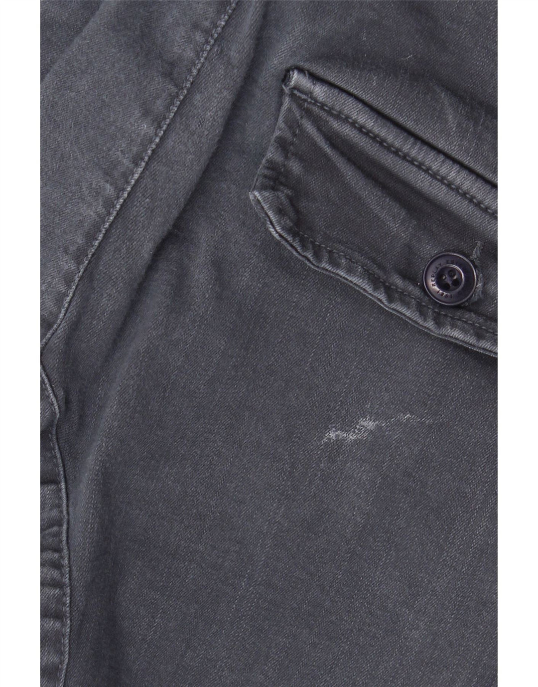 REPLAY Herre Jaan Cargo Slim Jeans W30 L30 Marineblå Bomuld