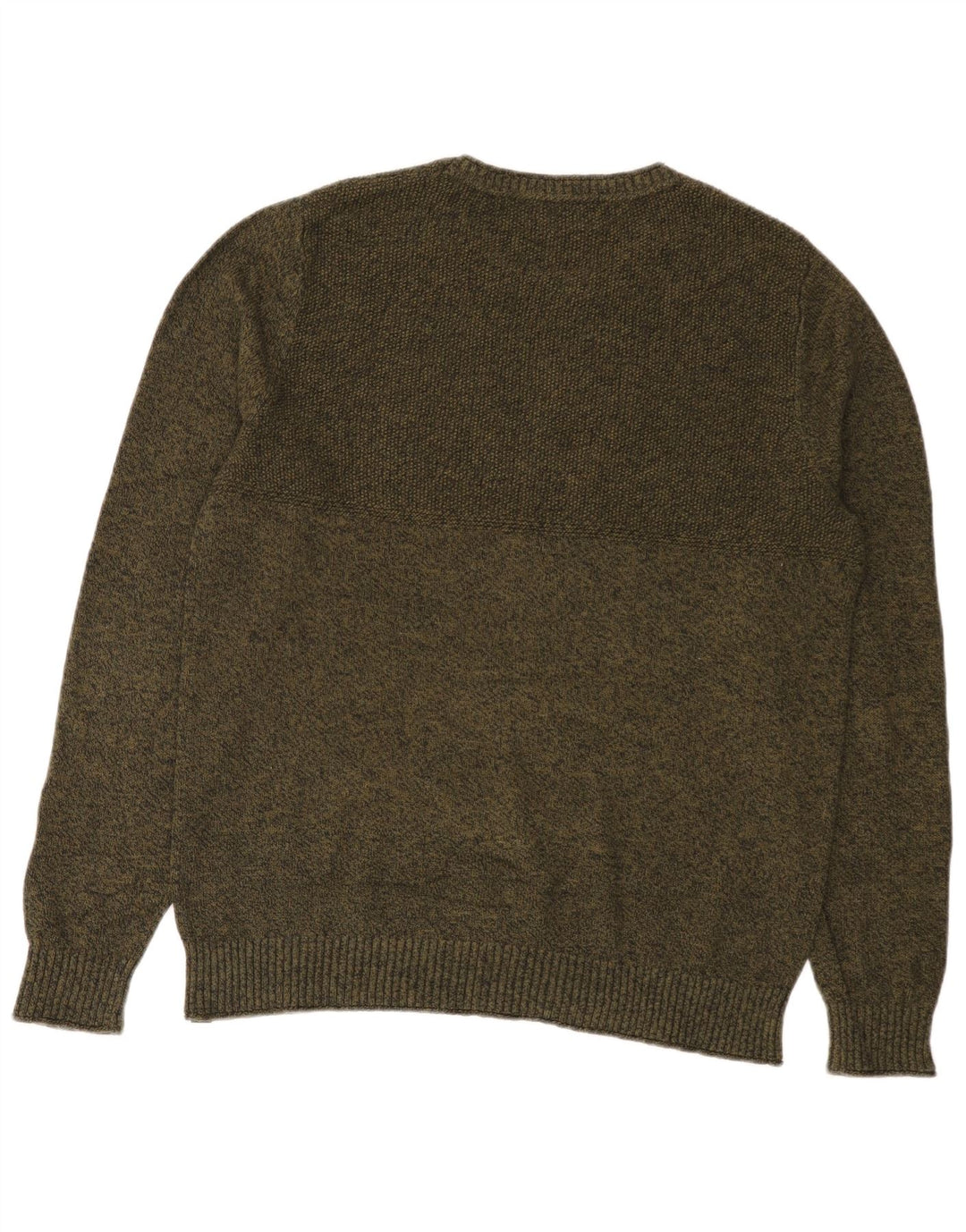 Calvin Klein Jeans Herre Crew Neck Jumper Sweater Medium Green Bomuld