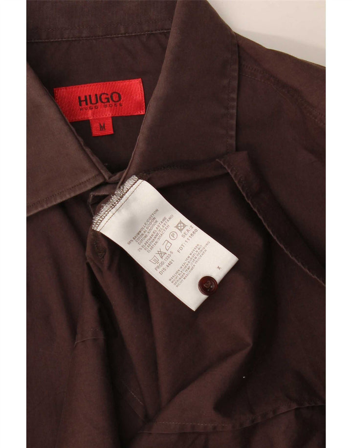Hugo Boss Herreskjorte Medium Brun Bomuld