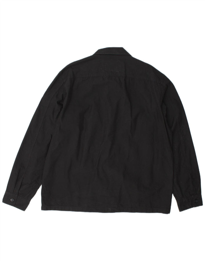 Calvin Klein herreskjorte XL sort bomuld