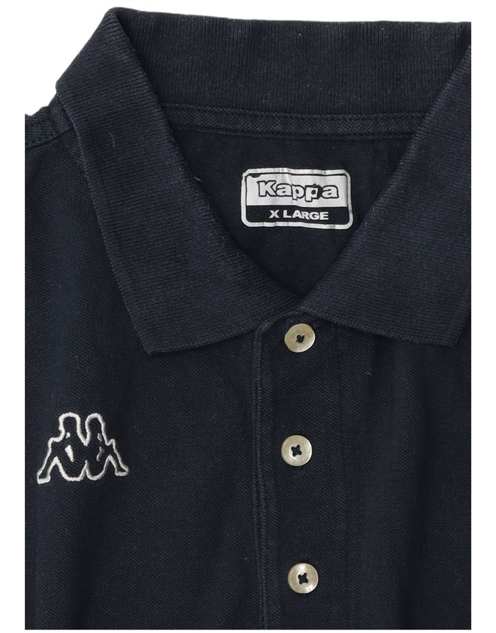 Kappa herre poloshirt XL marineblå