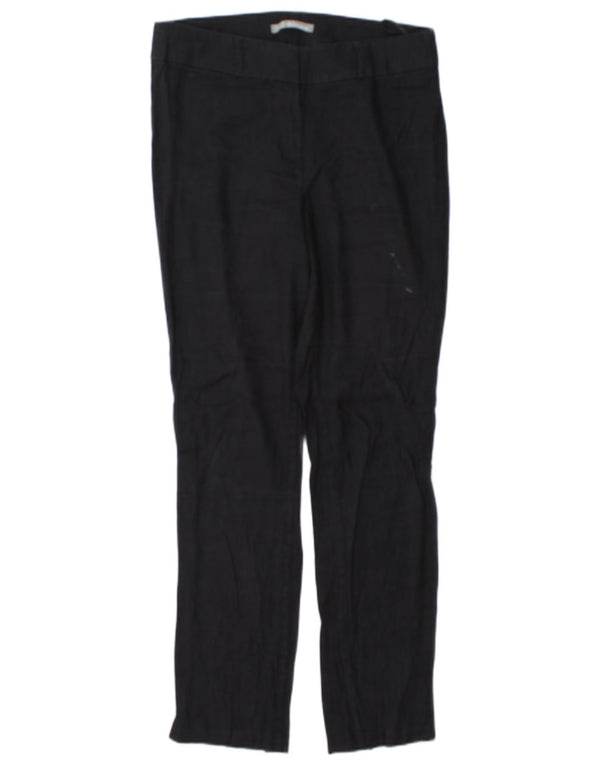 Marks & Spencer Dame Casual Bukser UK 10 Small W32 L29 Navy Blue