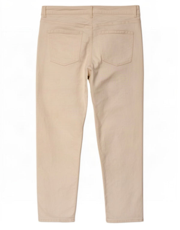 Marks & Spencer Dame The Lily Slim Jeans UK 22 3XL W40 L29 Hvid