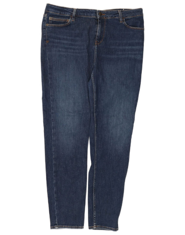 Fat Face Herre Super Skinny Jeans UK 16 Large W36 L28 Blue Cotton