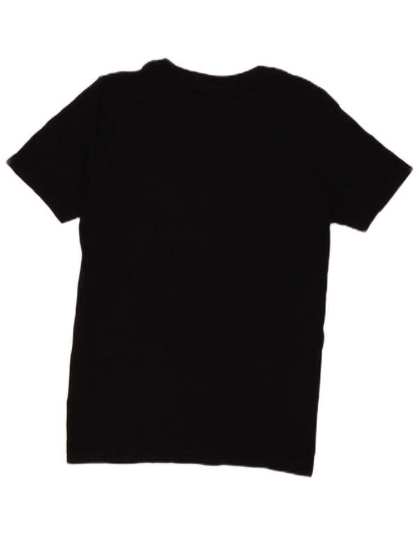 Puma drenge grafisk t-shirt top 11-12 år sort bomuld