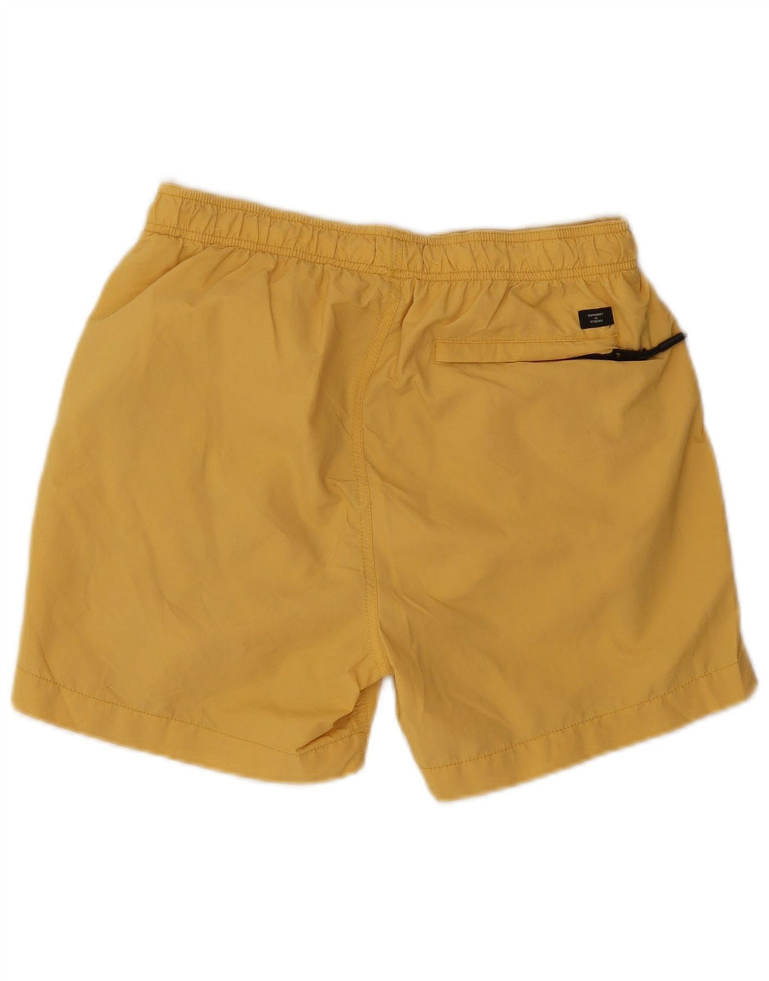 Superdry Badeshorts til mænd mellem gul nylon