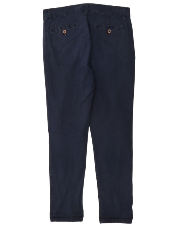 Mountain Warehouse Dame Slim Chino Bukser W32 L30 Marineblå Bomuld