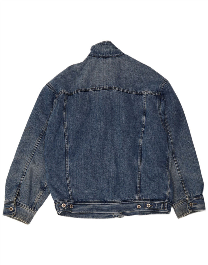 ARIZONA Denimjakke til mænd UK 40 Stor blå polyamid