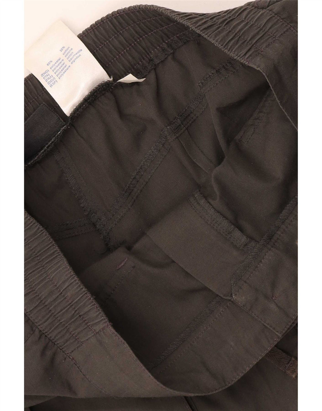 Lotto Womens Cropped Trousers UK 12 Medium W30 L25 Grå Polyester