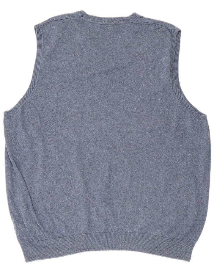 Marks & Spencer Herrevest Tank Top 2XL Blå Bomuld