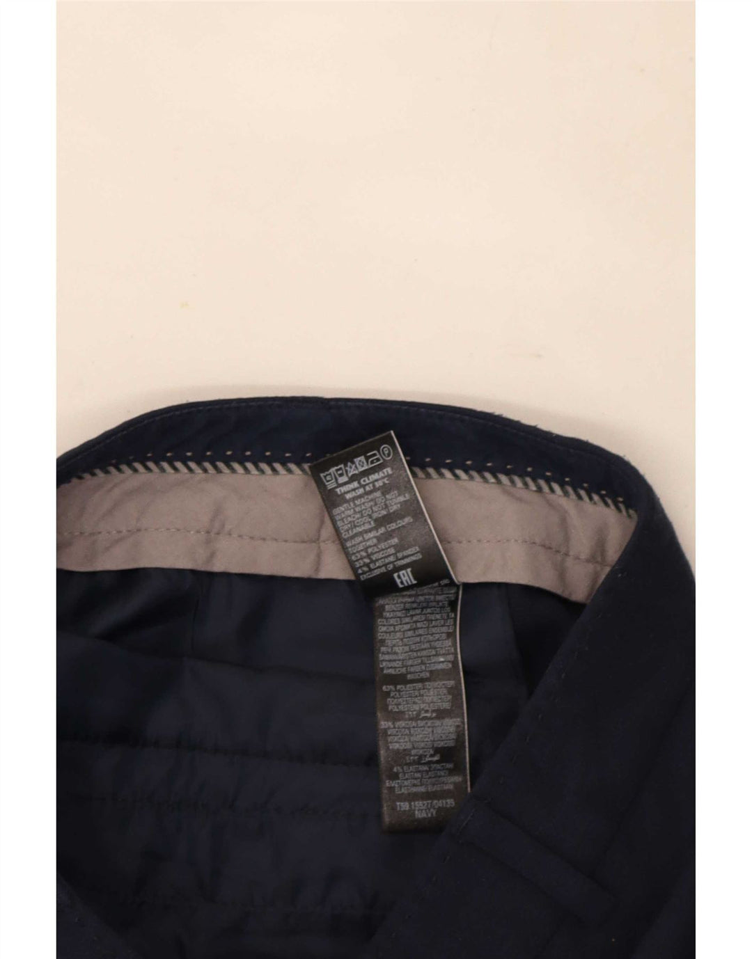Marks & Spencer jakkesæt til kvinder UK 12 Medium W30 L30 Marineblå