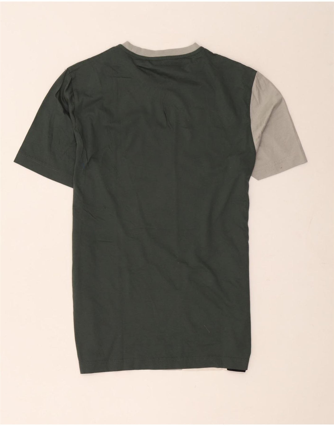 Reiss Herre T-Shirt Top Lille flerfarvet Colourblock Bomuld