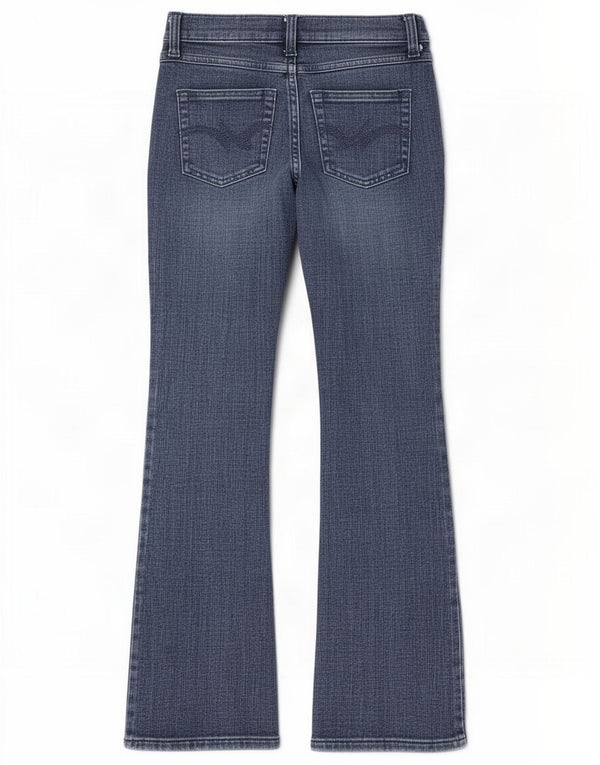 Wrangler Girls Bootcut Jeans 13-14 år W26 L28 Marineblå Bomuld